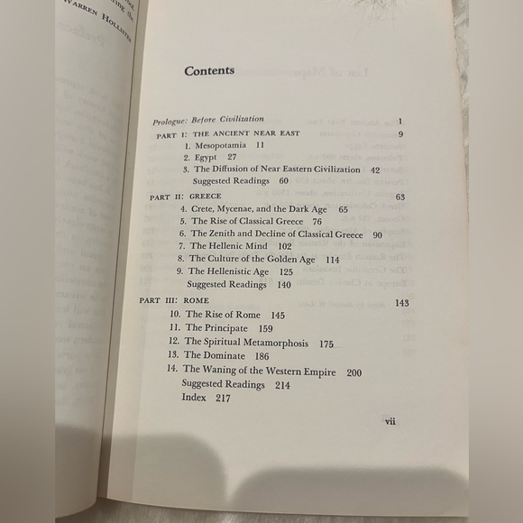 VTG 1966 a short History of the Ancient World softcover book c Warren Hollister - Picture 8 of 11
